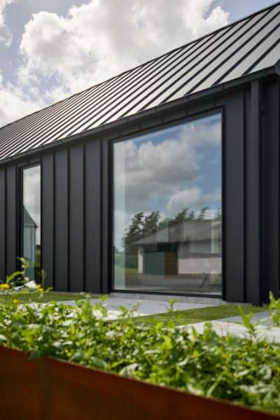 Steel roof and facade set the stage for Danish countryside charm, Bøelvej 13, 6880 Tarm, Denmark